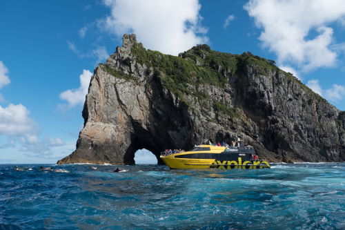 Take a boat cruise to the famous ‘Hole in the Rock’